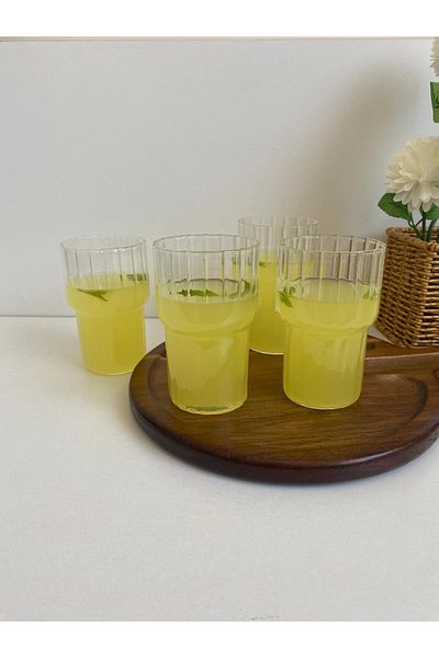 LEONEV 4-Pinerest Model Borosilicate Cup