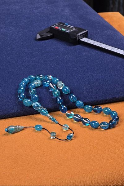 dergah tesbih Master Erkan Rod Holder System Design Beyzi Model Crimping Amber Prayer Beads