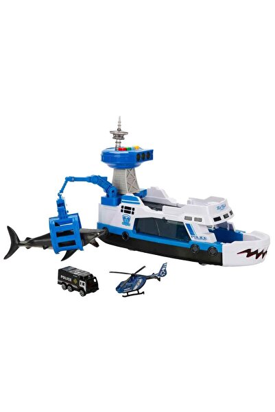 Sunman Maxx Wheels Coast Guard Play Set with Sound and Light 43486 Police