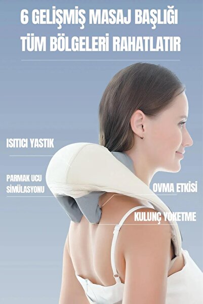 CMT 💆🏼‍♀️Şarjlı Ovmalı Masaj Aleti