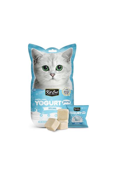 Kit Cat Freeze Dried Yogurt Yums Original Cat Treats - 10 g