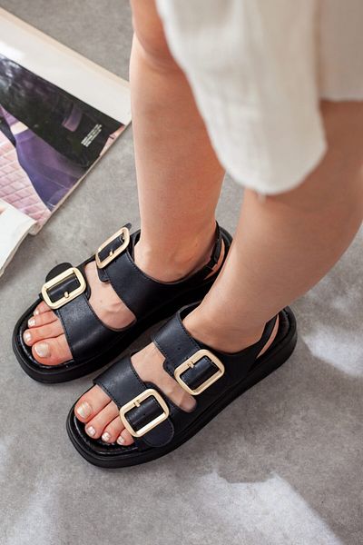Adım Adım Women's Double Buckle Sandals