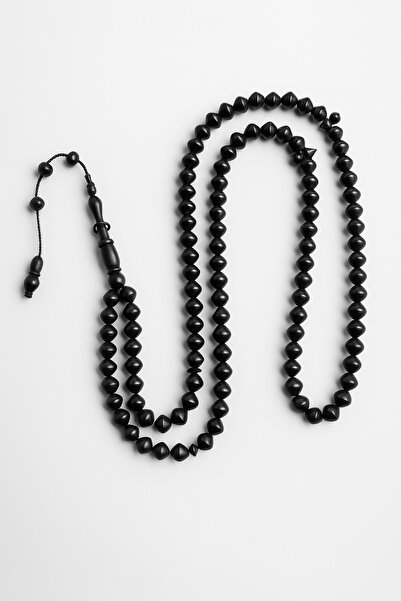 Stil gumus tesbih Abanoz ağacı 99lu