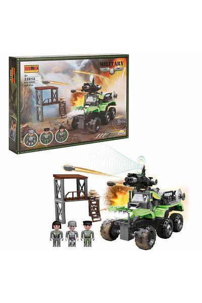 sunman oyuncak War Military Vehicle and Tower 22612 00004407