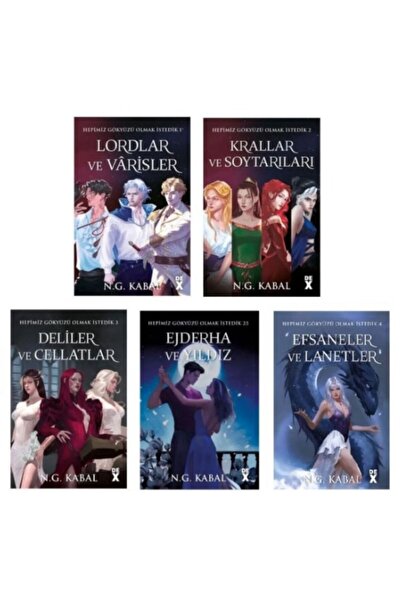 Dex Lordlar ve Varisler serisi Ng Kabal 5 kitap Ciltli