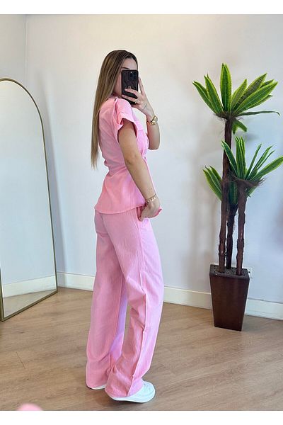Lotus Women's Shirt - Pants Stylish Double Set