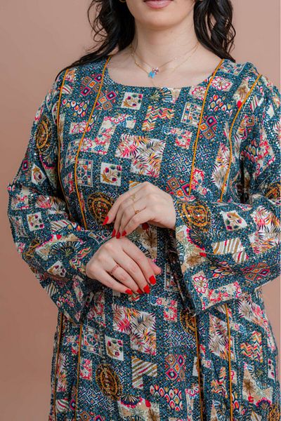 IKKXA Abstract Geometric Maxi