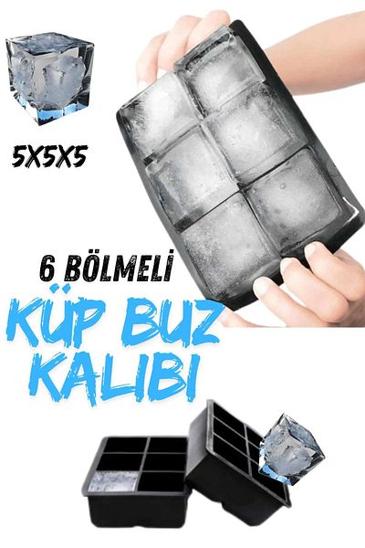 CMT 🧊 6 Compartment Square Ice Craft