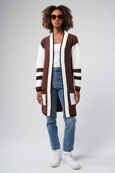Hopoi Women's Garnished Pocket Cardigan