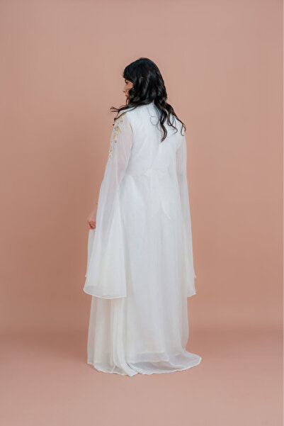 IKKXA Belted Elegant 2-Piece Kaftan