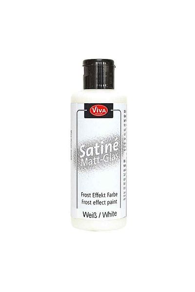 Viva Decor Satin Glass Effect Varnish, 82ml White