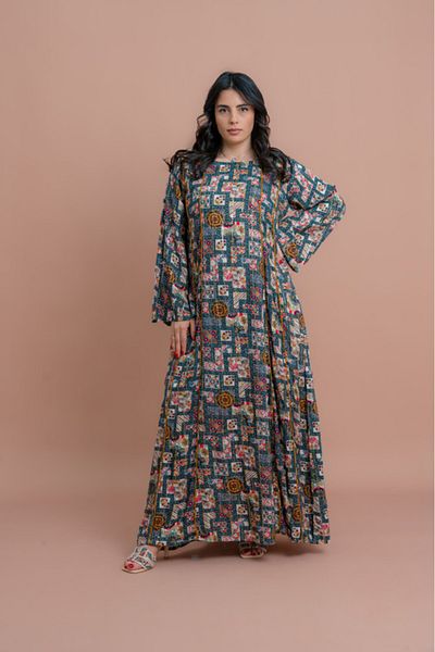 IKKXA Abstract Geometric Maxi