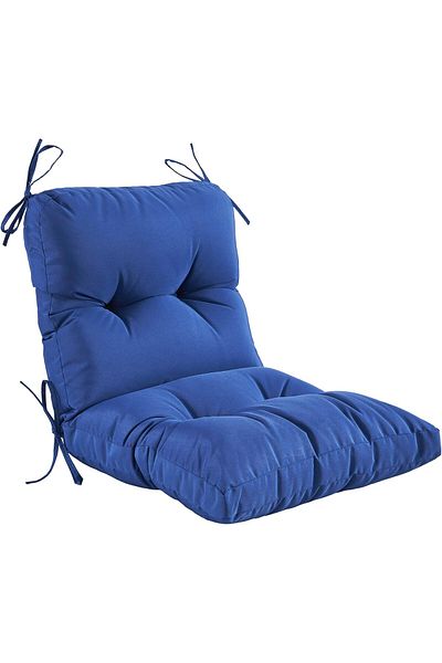 puffiber Pofidik Backrest Balcony Chair Cushion with Special Stitched Laces 43X88 cm