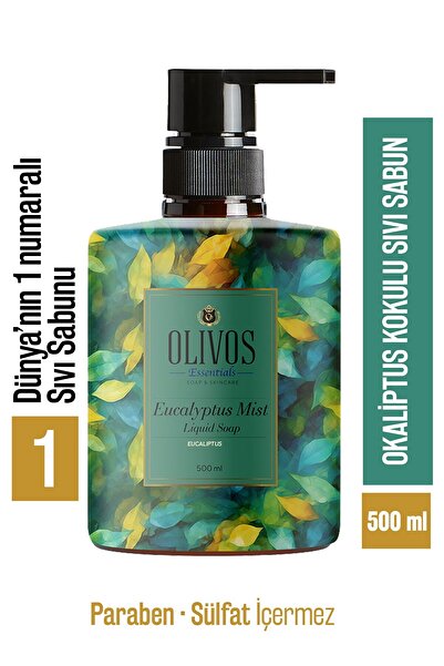 Olivos Sıvı Sabun Okaliptus Sanat Koleksiyonu: Tablo Gibi Şişe Muhteşem Koku ...