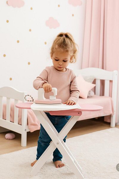 Özka Hobi Ahşap Ozka Hobby Wooden Toy Painted Ironing Board