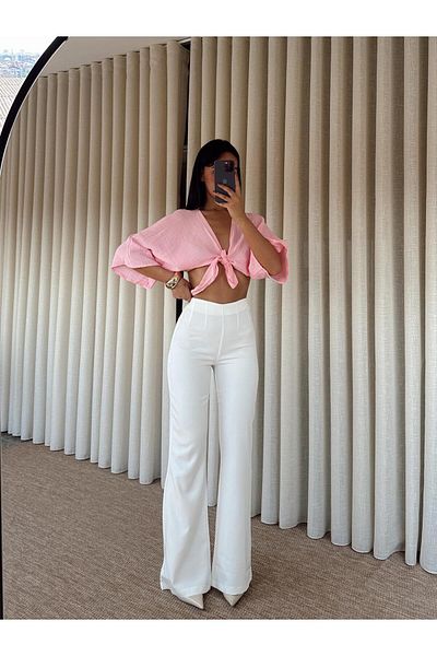 mydukkan.co Half Flared Trousers
