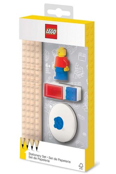 Lego IQ Pencil Set w/ Minifigure