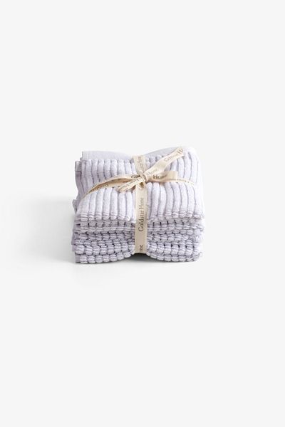 Goldstar Home Lunera 4-Piece Hand Towel Set 30X30 Lilac