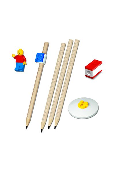 Lego IQ Pencil Set w/ Minifigure