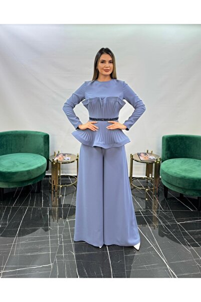 White Corner 3257 KEMERİ TAŞ DETAYLI TAKIM