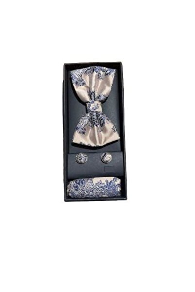 OEM Men's Bow Tie/Handkerchief/Button Set