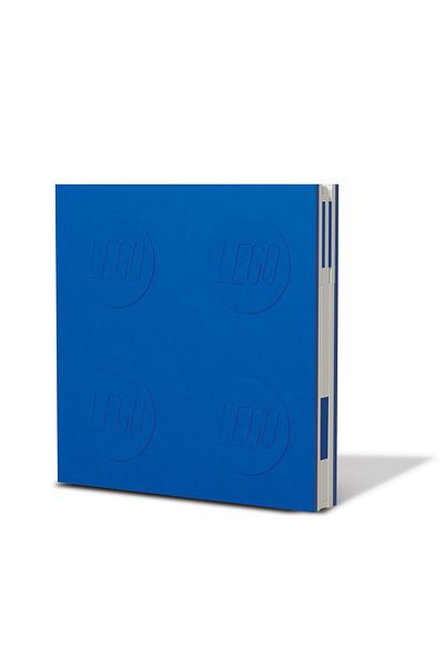 Lego IQ Locking Notebook w/ Gel Pen Blue