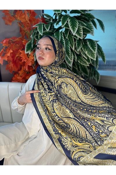 Oxygen Scarfs Etro Pattern New Cotton Soft Shawl 23012