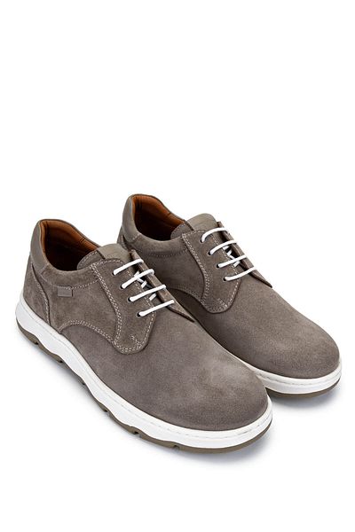 Tamer Tanca Men's Genuine Leather Mink Suede Casual Shoes