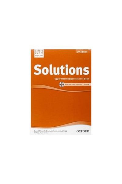 OXFORD UNIVERSITY PRESS Solutions Upper-intermediate Teachers Book and CD