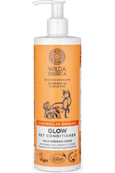 WILDA SIBERICA بلسم جلو للحيوانات الأليفة، عضوي، طبيعي ونباتي، 400 مل