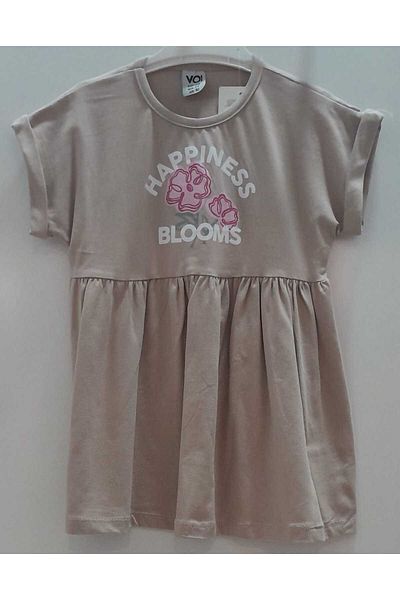 VOL Summer Printed Robodan Dress