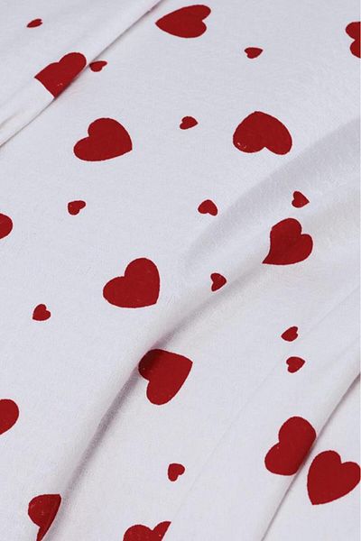 Çeyiz Diyarı My Heart Single 100% Cotton 160X240 cm Single Pique