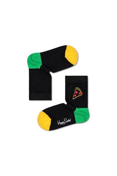 Happy Socks جوارب أطفال مطرزة على شكل شريحة بيتزا