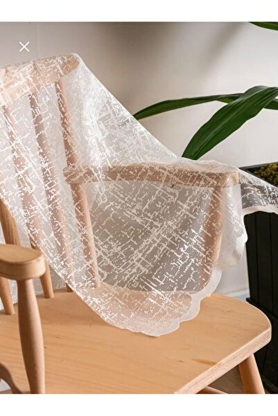 Genel Markalar Ütü İstemez Örme Şantuk Desen Orta Pileli Tül Perde Her Odaya ...