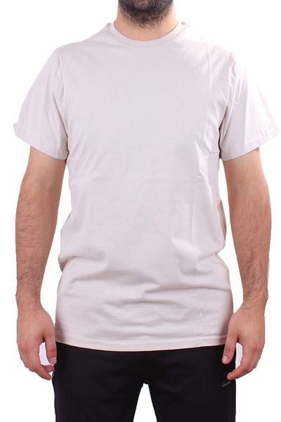 Twister Jeans 2300 Beige Casual Cotton Basic Crew Neck Men's T-Shirt