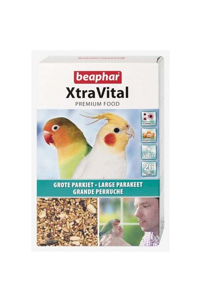 Beaphar XTRAVITAL Large Parakeet 1kg (NEW FORMULA)