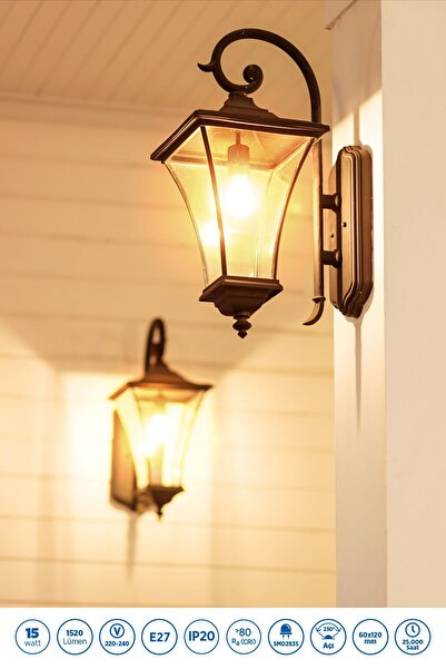 Rother RTL01125 Rother A60 LED Ampul 15W E27 1520 Lümen 3000K Sarı Işık - Enerji Tasarruflu Ampul