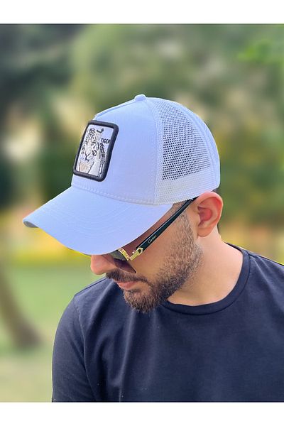 ZERAMİNE White Sports Hat Unisex Model Adjustable