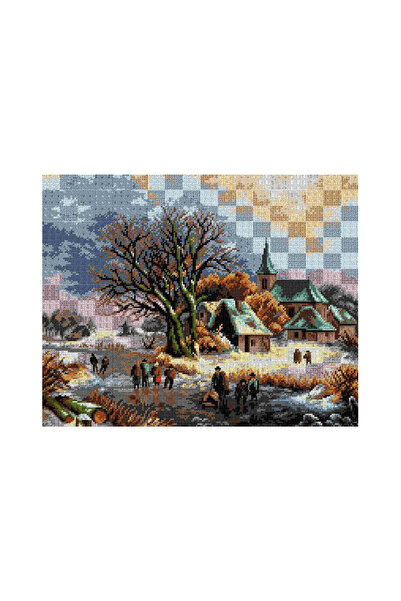 Orchidea Tapiserie imprimată Village 2658 40*50 cm