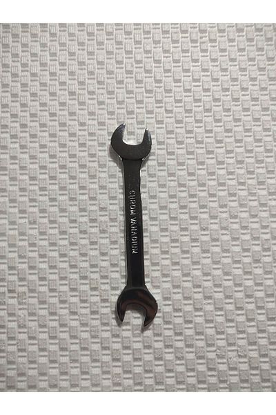 Solid مفتاح مسطح 14 × 15 مفتوح 15 سم طول كروم لامع 1 قطعة