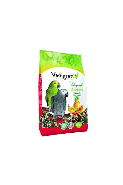 VADIGRAN ببغاء استوائي 2.5 كجم مع فواكه مشكلة