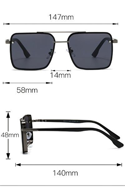 Escales Unisex Uv 400 Protected Police Sunglasses