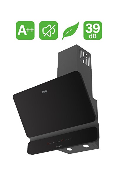 Ferre D080 Siyah Ultra Sessiz SilentArt 60 cm Ankastre Davlumbaz