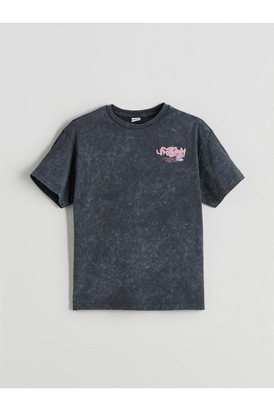 LC Waikiki New Season Crew Neck Girls' T-Shirt - S5Ip99Z4