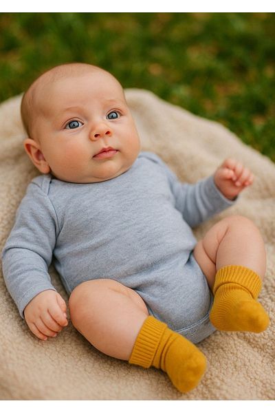 ÖZKARDEŞLER BABY Özkardeşler Baby Baby Curling Socks