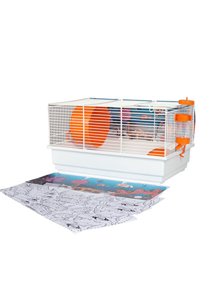 Voltrega قفص هامستر أسباني 118 أبيض