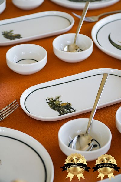 Farika Porselen Vuslat 16 Piece Breakfast Set
