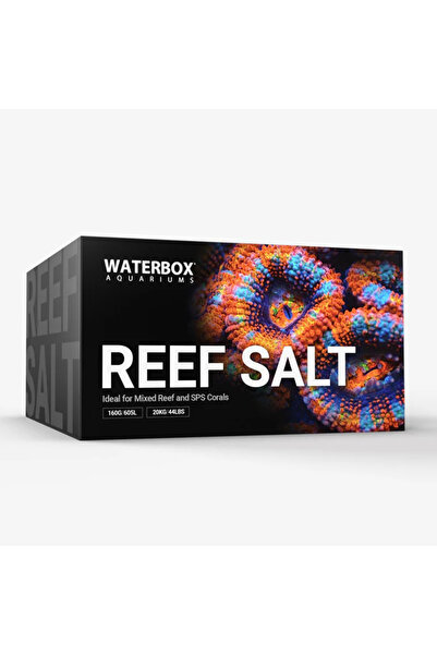 WATERBOX ملح الشعاب المرجانية صندوق 160 جالون / 20 كجم