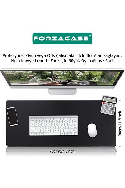 Forzacase Yellow-Red Non-Slip Based Mouse Pad Large Size Gaming Player Compatible XL 70 X 30 cm -Fc1067