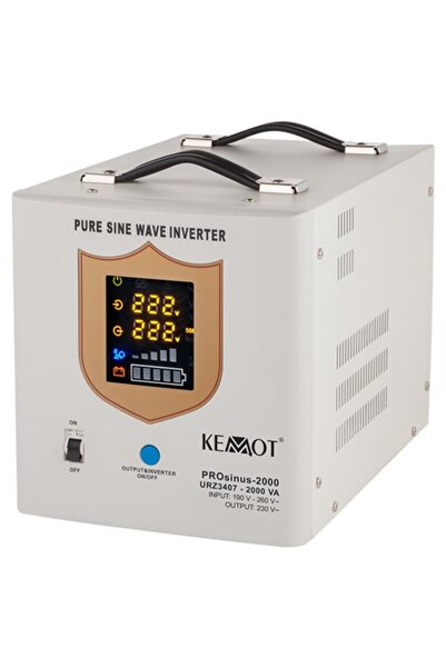 Kemot UPS PURE SINUS 2000VA/1200W 12V THERMAL POWER PLANT